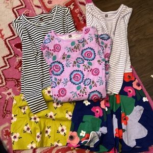Girls size 8 Long Sleeve Dress set